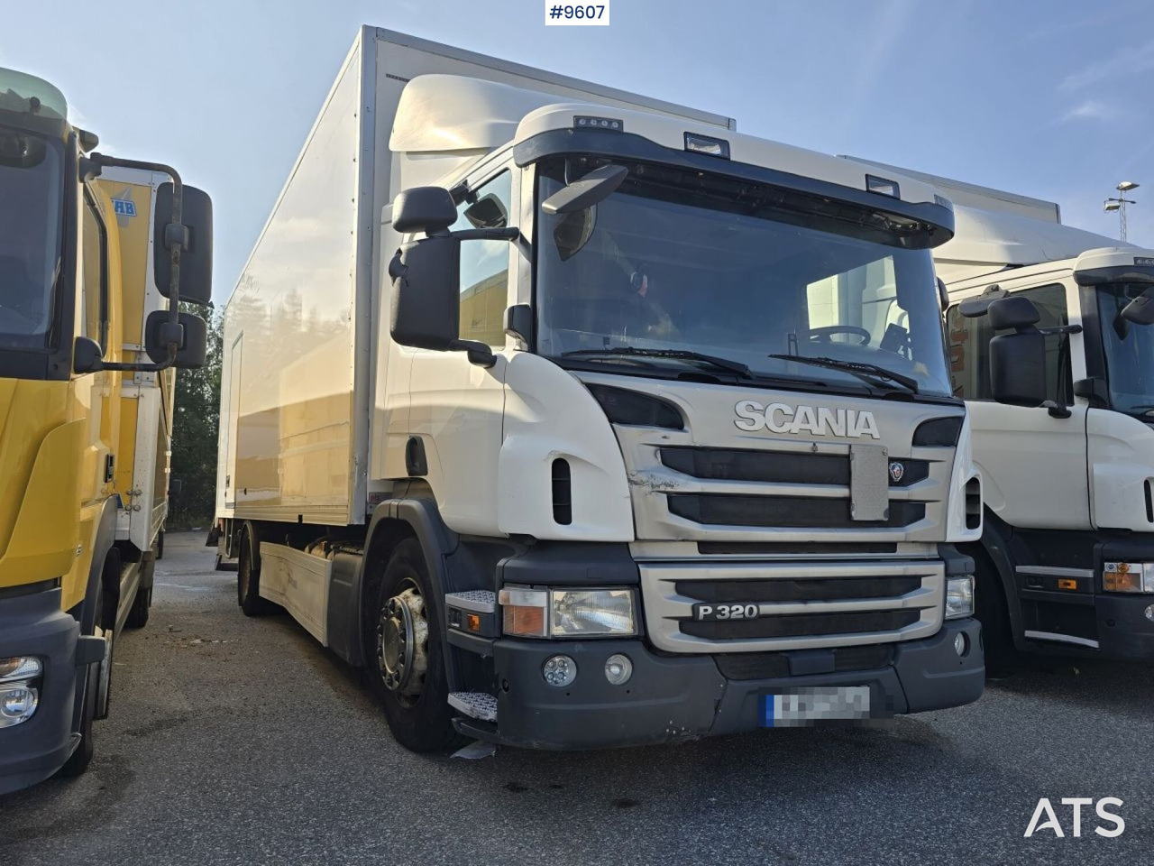 Scania P320 Skåpbil - Kasti veoauto: pilt 2 Scania P320 Skåpbil - Kasti veoauto: pilt 2