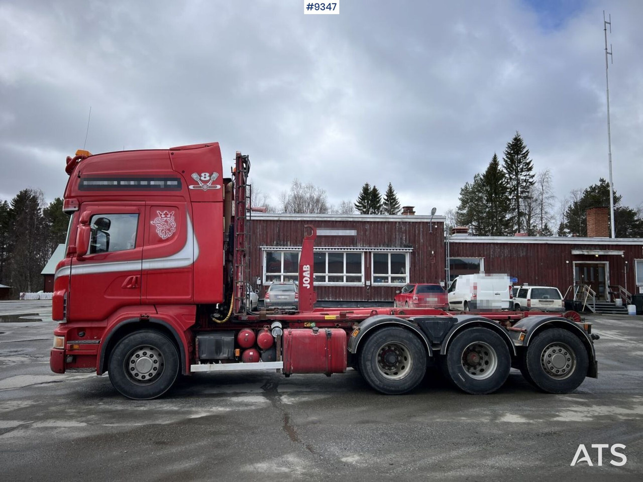 Scania R500 Tridem Hooklift (VIDEO) - Konkstõstukiga veoauto: pilt 3 Scania R500 Tridem Hooklift (VIDEO) - Konkstõstukiga veoauto: pilt 3