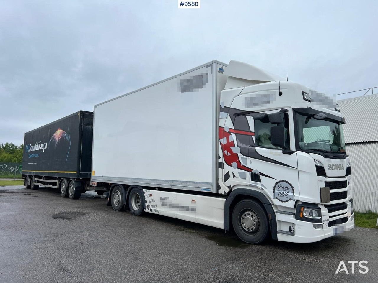 Scania R540 Box truck with trailer - Kasti veoauto: pilt 2 Scania R540 Box truck with trailer - Kasti veoauto: pilt 2