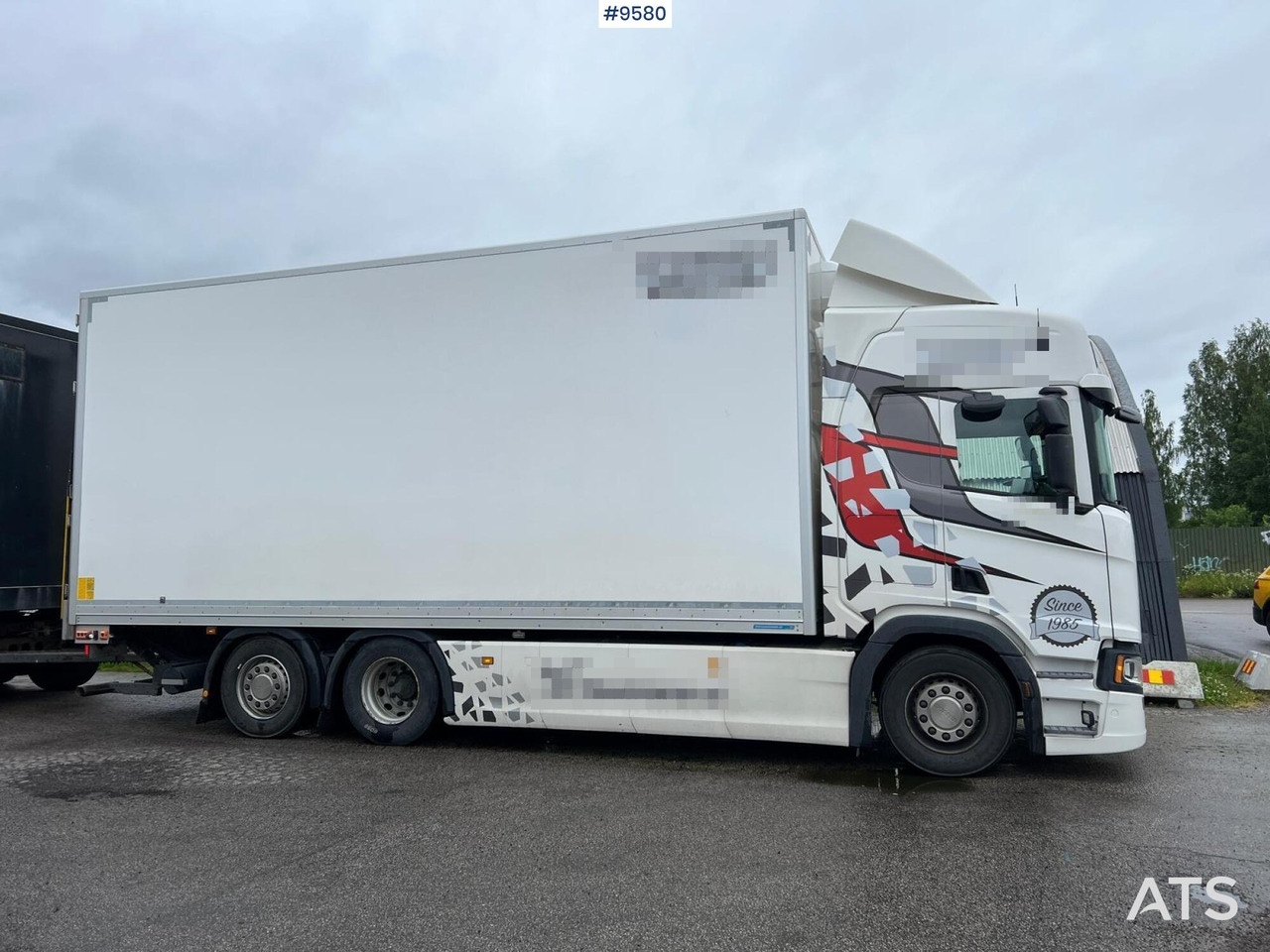 Kasti veoauto Scania R540 Box truck with trailer: pilt 7
