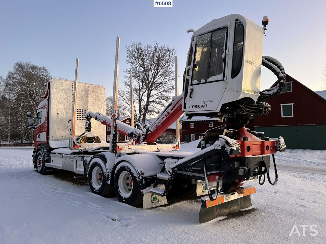 Scania R560 Timber Truck with crane - Metsaveok: pilt 4 Scania R560 Timber Truck with crane - Metsaveok: pilt 4