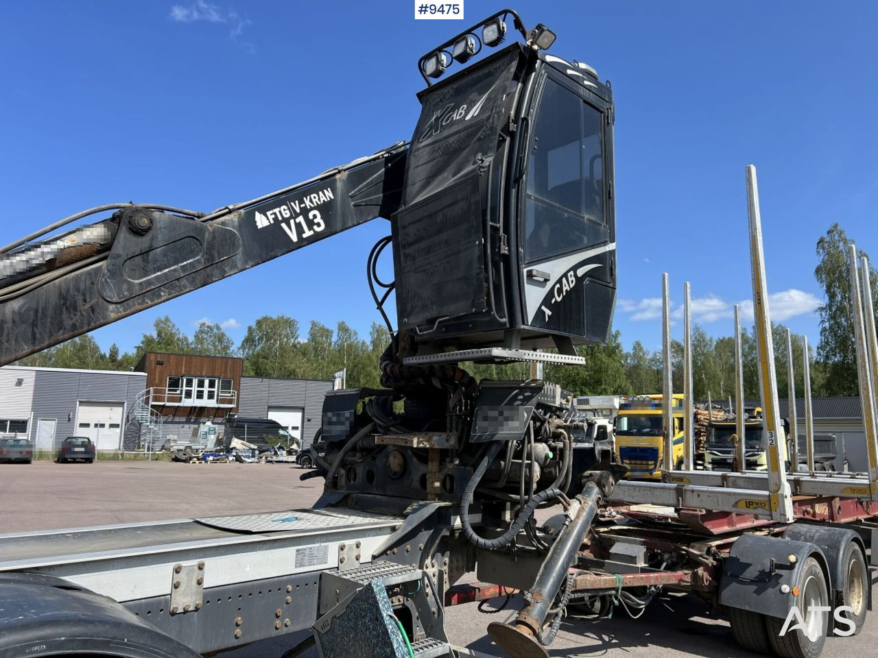 Scania R580 Timmerbil med kran och släp, Timmerekipage - Metsaveok: pilt 5 Scania R580 Timmerbil med kran och släp, Timmerekipage - Metsaveok: pilt 5