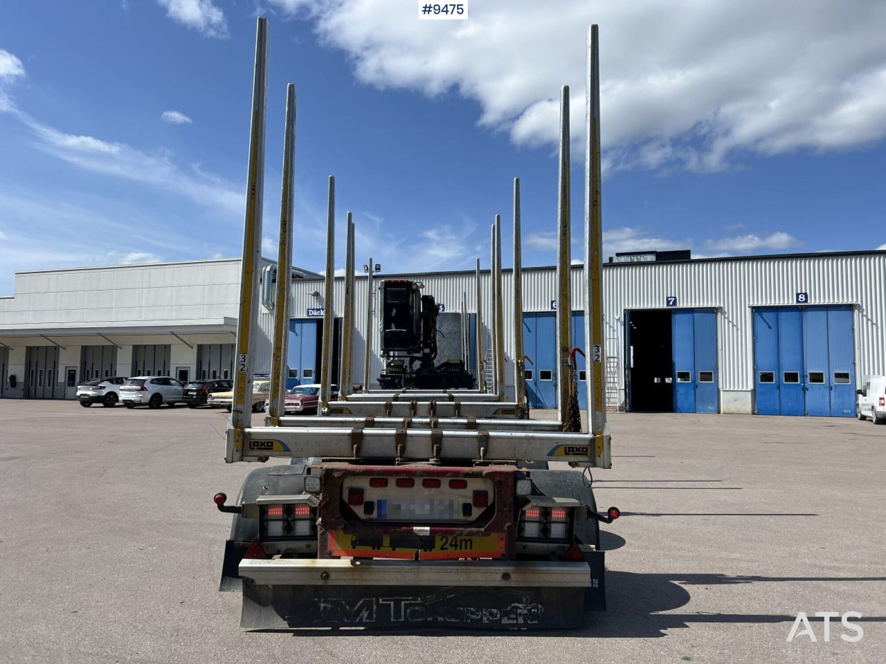 Scania R580 Timmerbil med kran och släp, Timmerekipage - Metsaveok: pilt 3 Scania R580 Timmerbil med kran och släp, Timmerekipage - Metsaveok: pilt 3