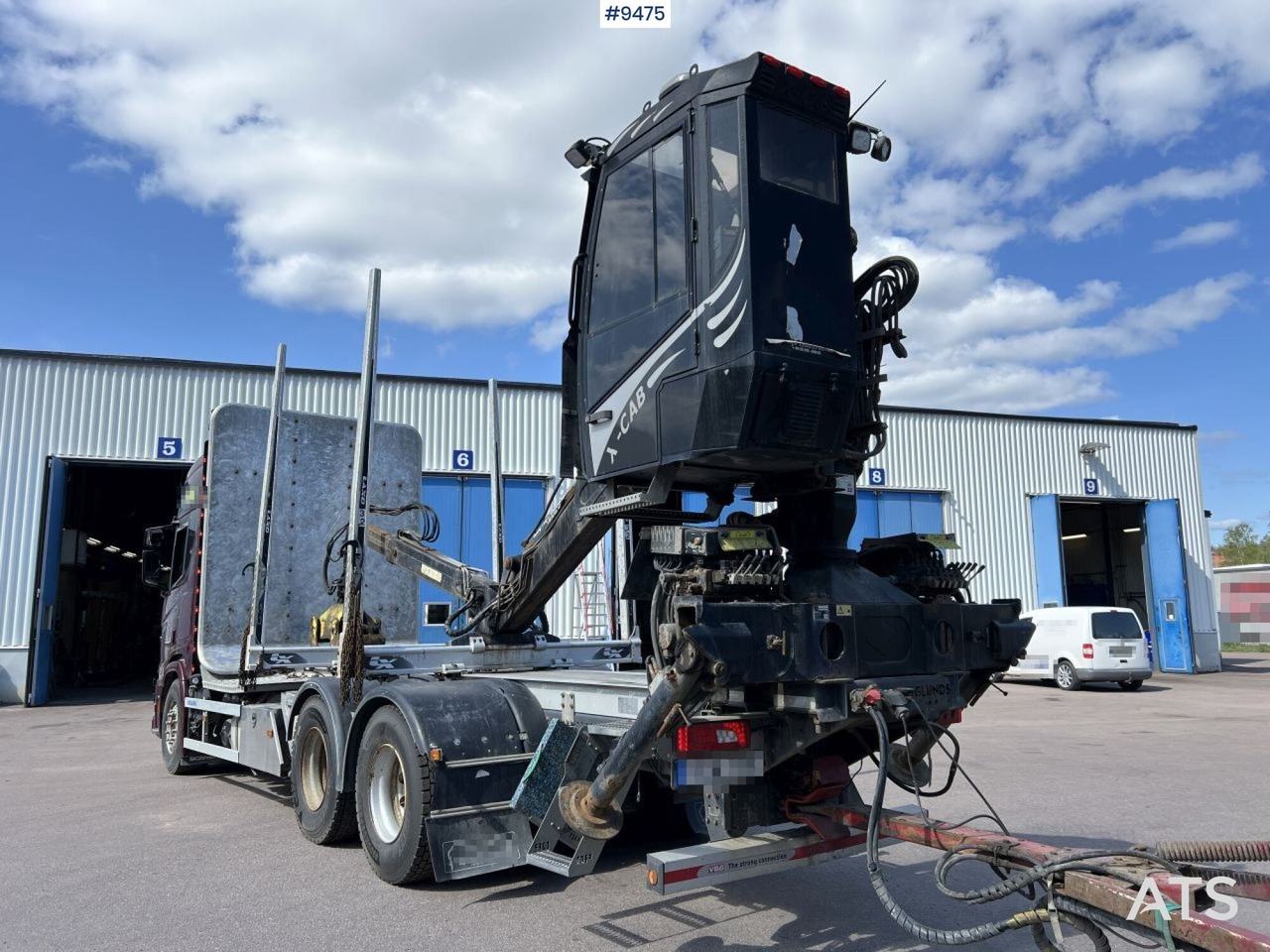 Scania R580 Timmerbil med kran och släp, Timmerekipage - Metsaveok: pilt 4 Scania R580 Timmerbil med kran och släp, Timmerekipage - Metsaveok: pilt 4