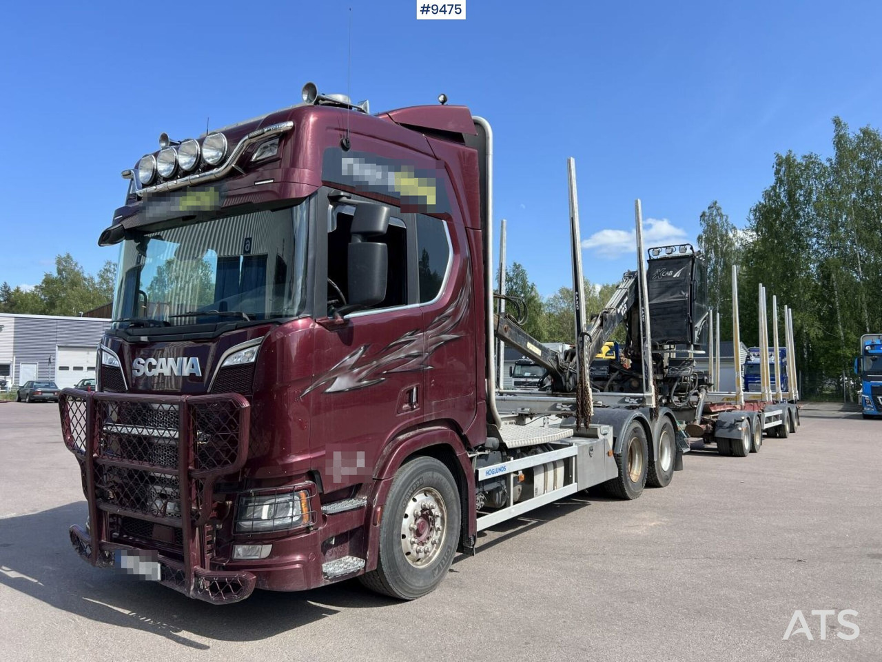 Scania R580 Timmerbil med kran och släp, Timmerekipage - Metsaveok: pilt 1 Scania R580 Timmerbil med kran och släp, Timmerekipage - Metsaveok: pilt 1