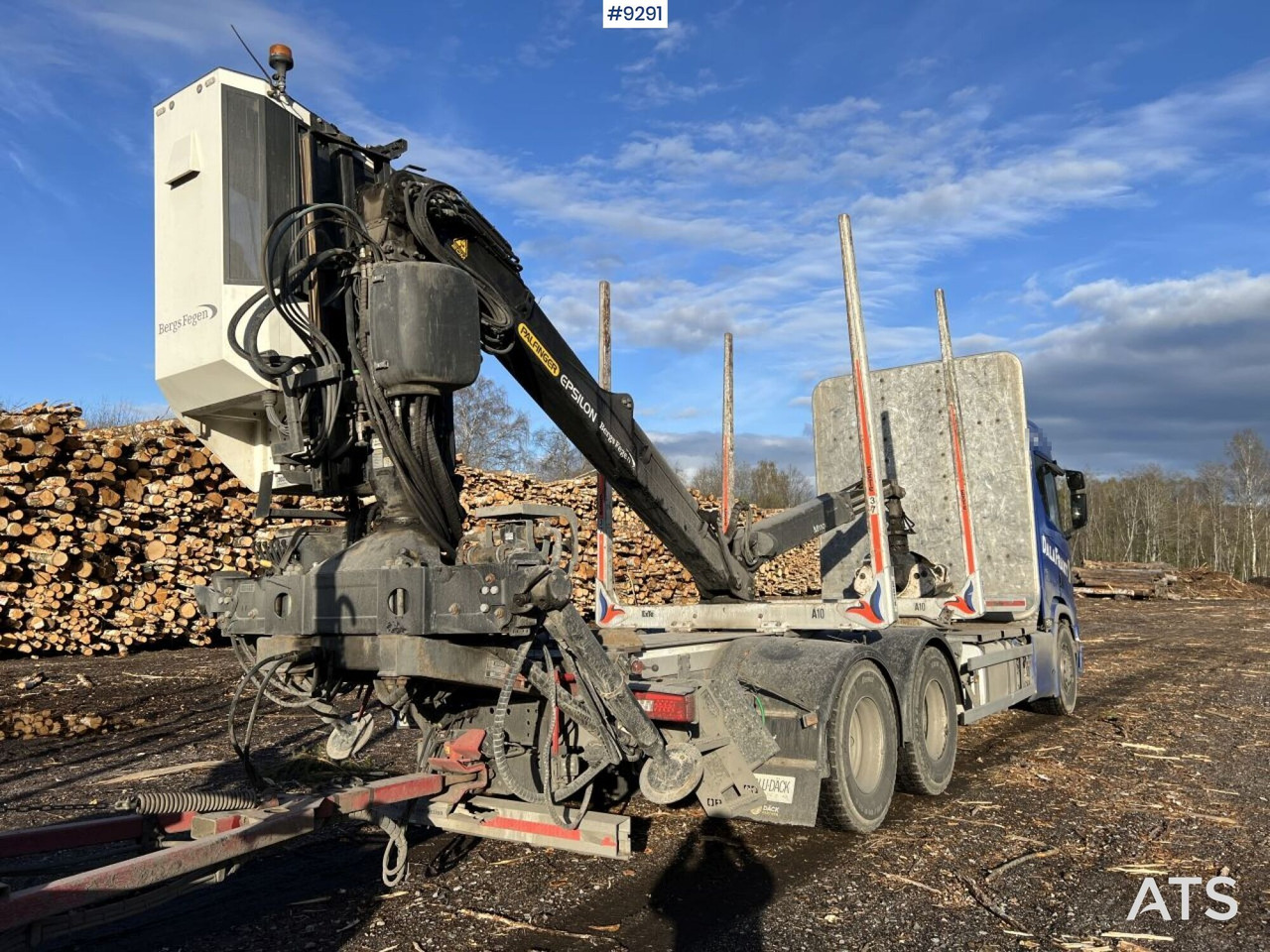 Scania R650 logging truck with crane and trailer - Metsaveok: pilt 4 Scania R650 logging truck with crane and trailer - Metsaveok: pilt 4