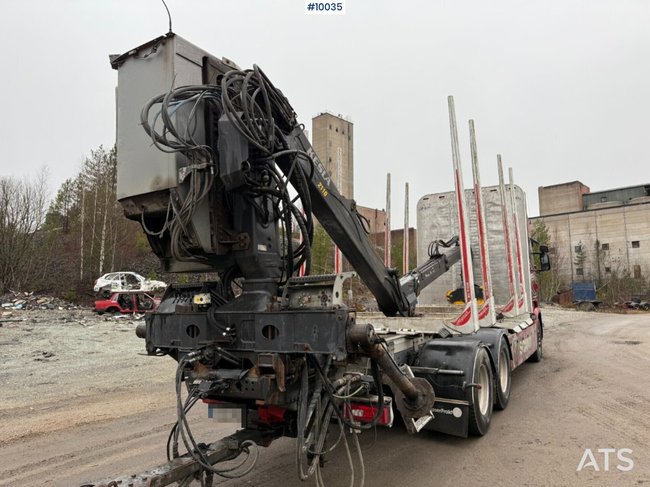 Scania R730 timber truck with crane and trailer (VIDEO) - Metsaveok, Kraanaga veoauto: pilt 5 Scania R730 timber truck with crane and trailer (VIDEO) - Metsaveok, Kraanaga veoauto: pilt 5