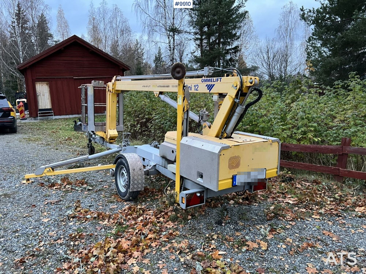 Skylift - Omme Mini-12 - Järelveetav korvtõstuk: pilt 4 Skylift - Omme Mini-12 - Järelveetav korvtõstuk: pilt 4