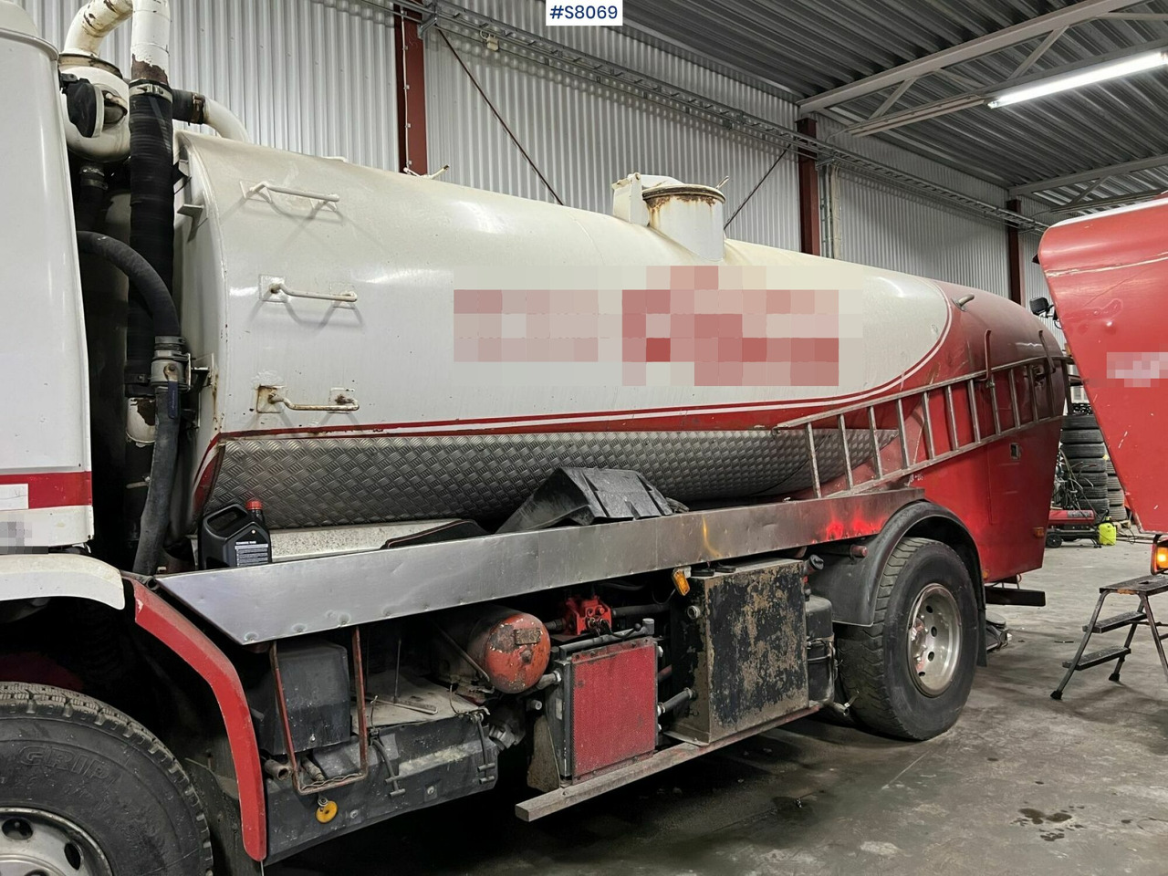 Suction/Combi truck, Scania P92H 4x2, Rep-object - Vaakumveok: pilt 4 Suction/Combi truck, Scania P92H 4x2, Rep-object - Vaakumveok: pilt 4