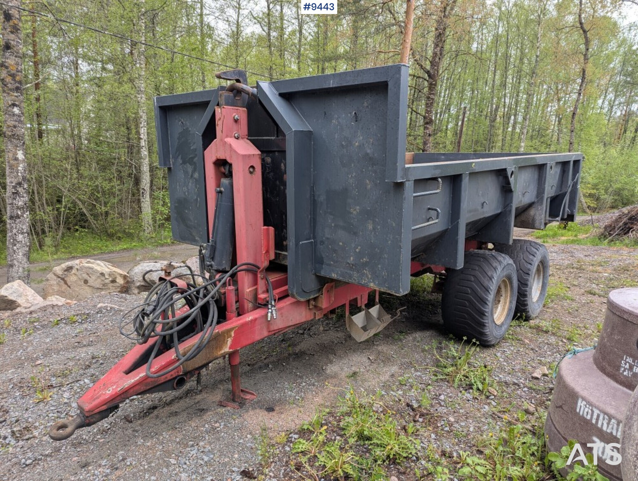 Swap body trailer Trejon MT 12-15 with flatbed - Multilift konteiner: pilt 2 Swap body trailer Trejon MT 12-15 with flatbed - Multilift konteiner: pilt 2