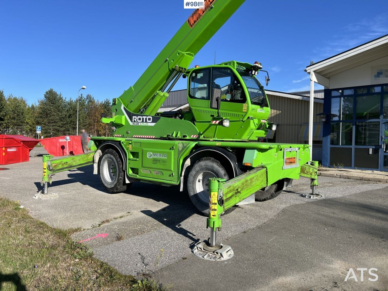 Telescopic handler ROTO50,26SPLUS - Teleskooplaadur: pilt 3 Telescopic handler ROTO50,26SPLUS - Teleskooplaadur: pilt 3