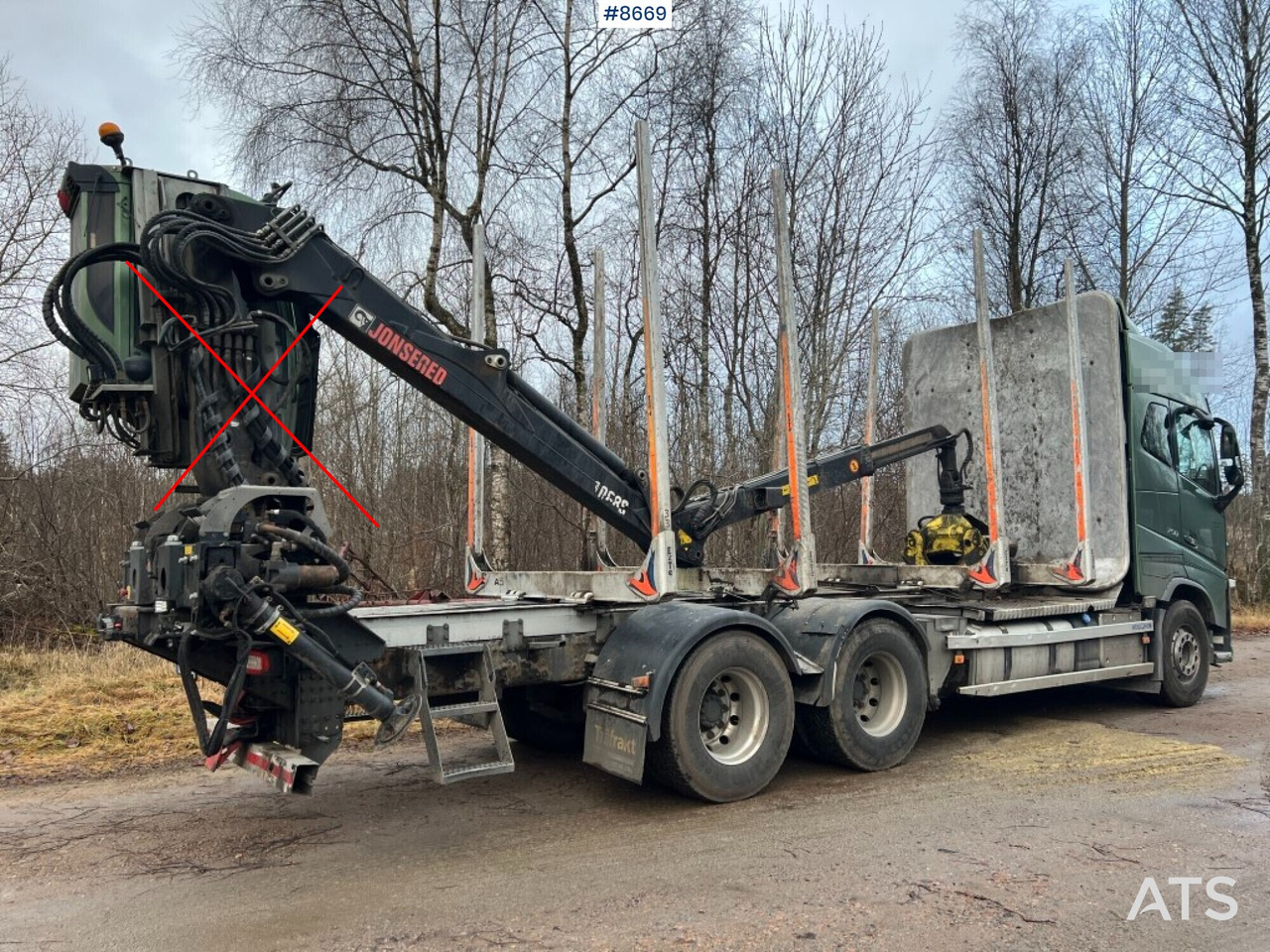 Timber truck VOLVO 750 FH16 6X4 (VIDEO) - Metsaveok: pilt 4 Timber truck VOLVO 750 FH16 6X4 (VIDEO) - Metsaveok: pilt 4