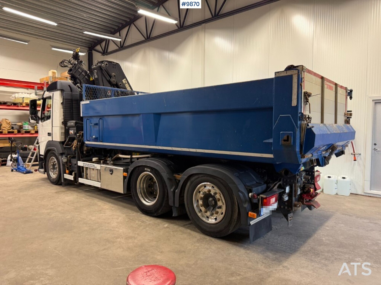 Tipper / Crane truck Volvo FM 420 6x2 - Kallurauto, Kraanaga veoauto: pilt 3 Tipper / Crane truck Volvo FM 420 6x2 - Kallurauto, Kraanaga veoauto: pilt 3