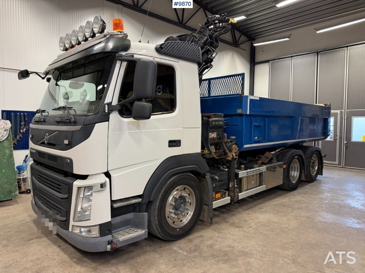 Tipper / Crane truck Volvo FM 420 6x2 - Kallurauto, Kraanaga veoauto: pilt 2 Tipper / Crane truck Volvo FM 420 6x2 - Kallurauto, Kraanaga veoauto: pilt 2