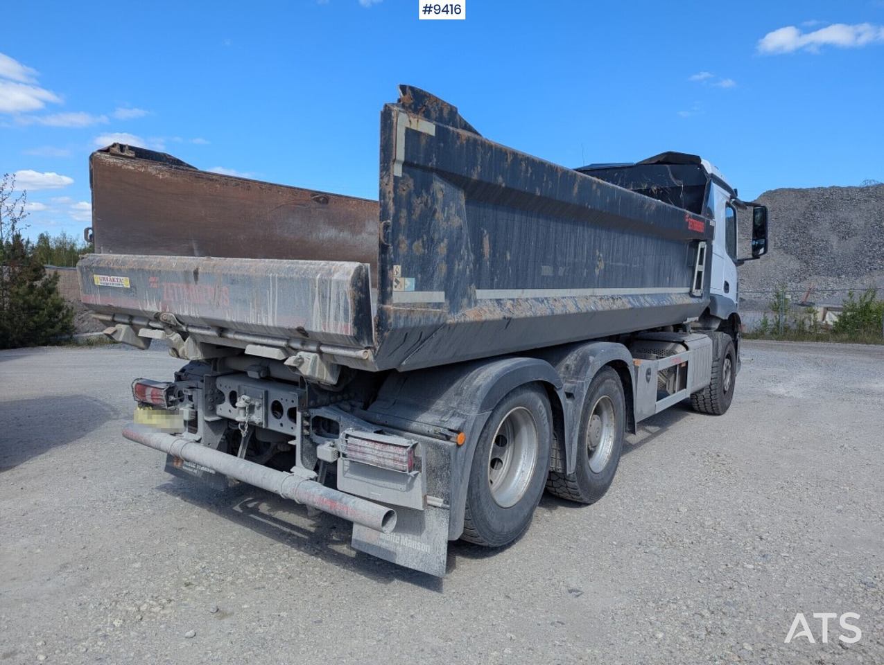Tipper Truck Mercedes-Benz Arocs 6X2 - Kallurauto: pilt 4 Tipper Truck Mercedes-Benz Arocs 6X2 - Kallurauto: pilt 4