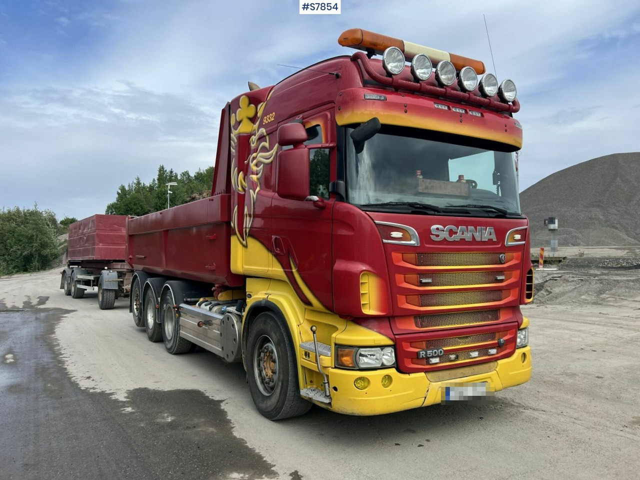 Tipper Truck Scania R500 with side tipper and ORY T 10 Tipper trailer - Kallurauto, Kalluri järelhaagis: pilt 2 Tipper Truck Scania R500 with side tipper and ORY T 10 Tipper trailer - Kallurauto, Kalluri järelhaagis: pilt 2