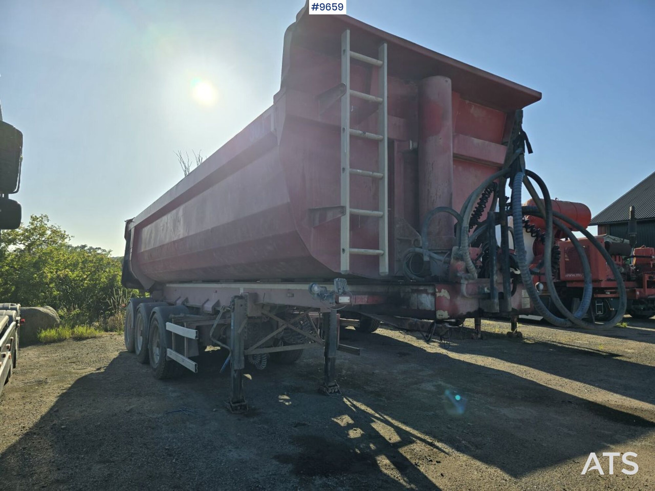 Tipper trailer Damm SE-42T - Kallur-poolhaagis: pilt 2 Tipper trailer Damm SE-42T - Kallur-poolhaagis: pilt 2
