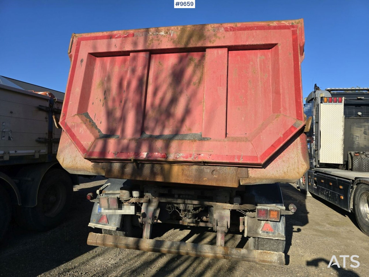 Tipper trailer Damm SE-42T - Kallur-poolhaagis: pilt 5 Tipper trailer Damm SE-42T - Kallur-poolhaagis: pilt 5