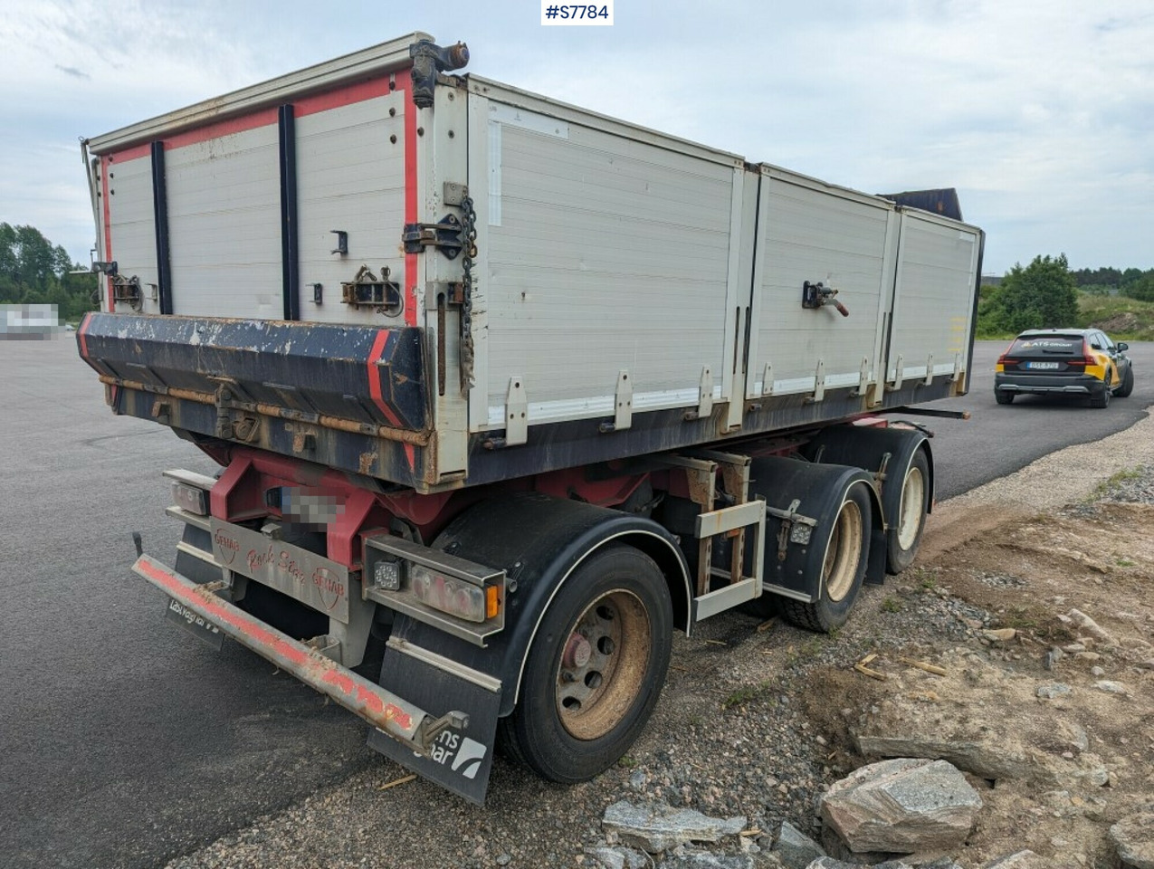 Tipper trailer GEHAB 3-axlat - Kalluri järelhaagis: pilt 4 Tipper trailer GEHAB 3-axlat - Kalluri järelhaagis: pilt 4