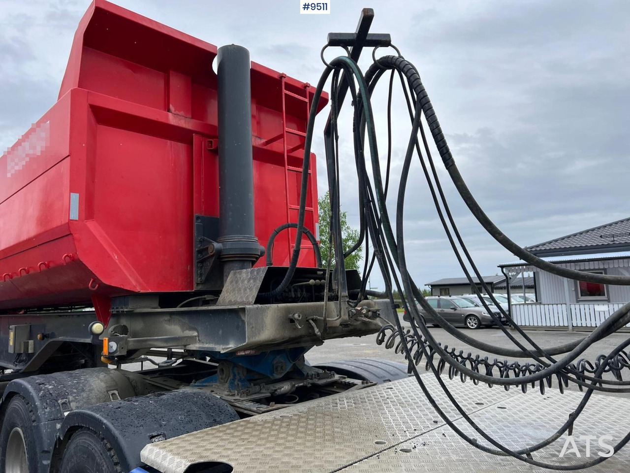 Tipper trailer Kilafors - Kallur-poolhaagis: pilt 5 Tipper trailer Kilafors - Kallur-poolhaagis: pilt 5