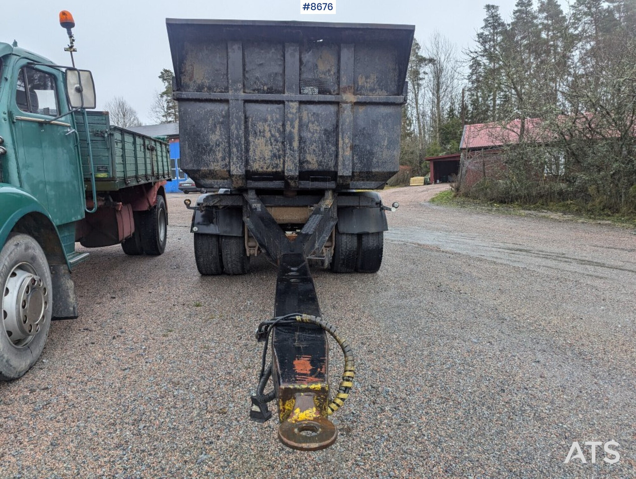 Tippkärra med dumperflak - Kalluri järelhaagis: pilt 4 Tippkärra med dumperflak - Kalluri järelhaagis: pilt 4