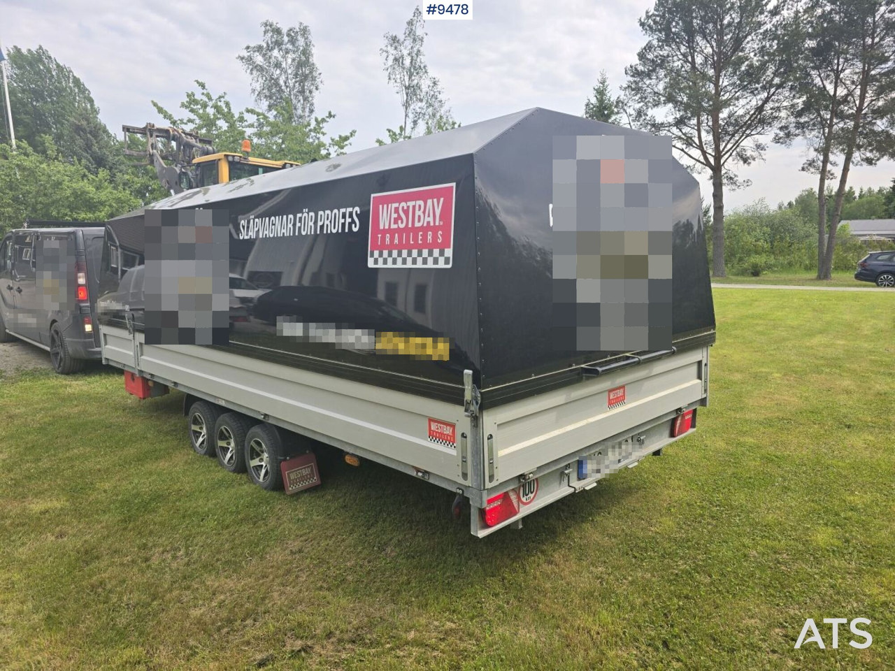 Trailer Agados Adam 15 with tipper and winch - Kalluri järelhaagis: pilt 2 Trailer Agados Adam 15 with tipper and winch - Kalluri järelhaagis: pilt 2