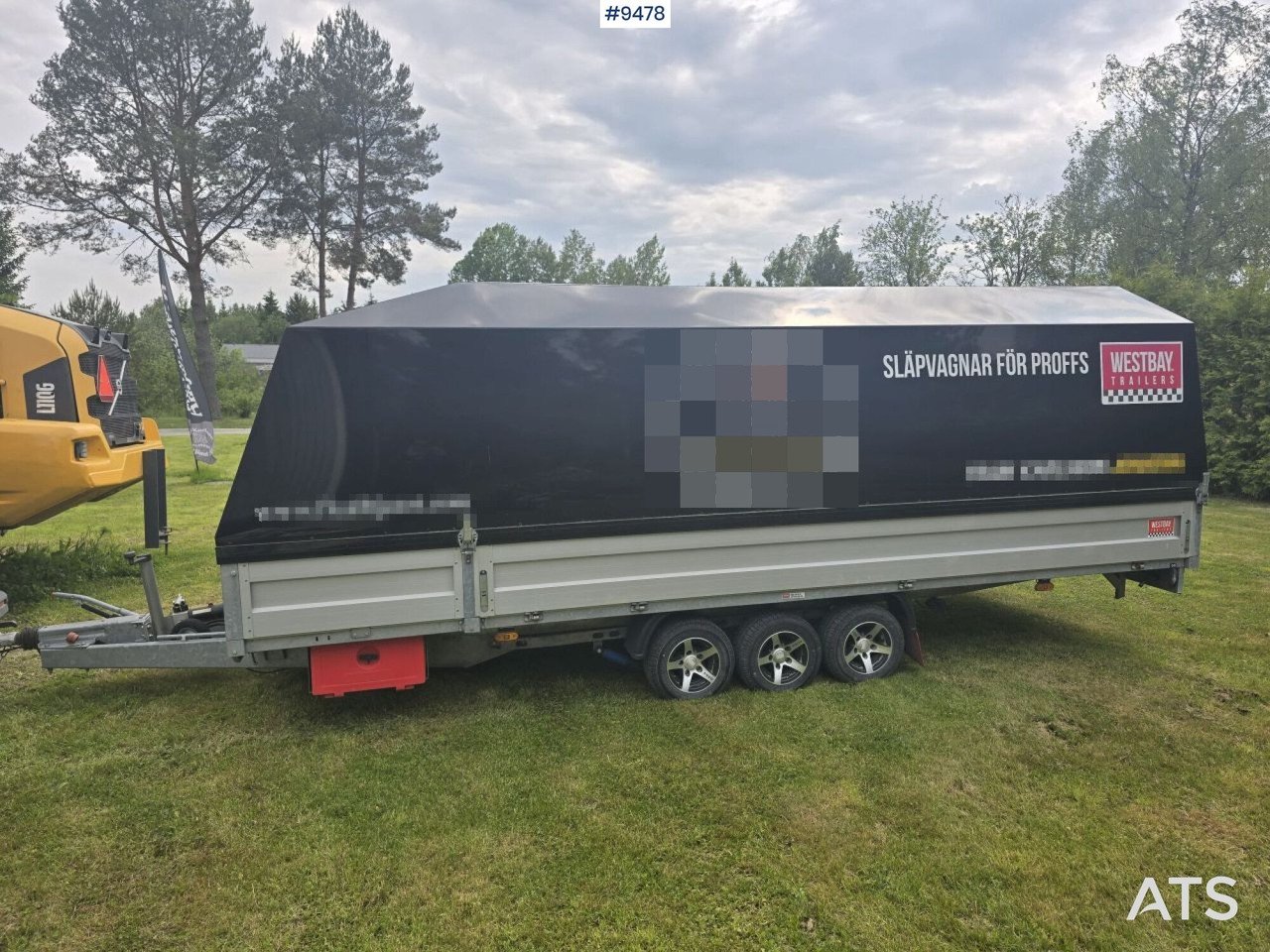 Trailer Agados Adam 15 with tipper and winch - Kalluri järelhaagis: pilt 1 Trailer Agados Adam 15 with tipper and winch - Kalluri järelhaagis: pilt 1