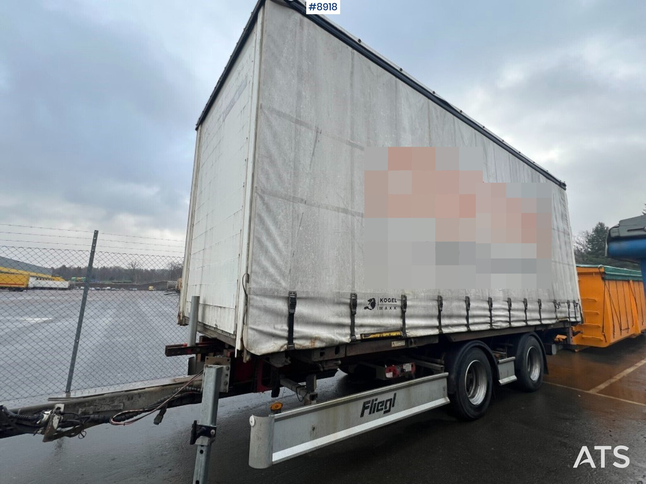 Trailer - FLIEGL TWP 200J - Tenthaagis: pilt 1 Trailer - FLIEGL TWP 200J - Tenthaagis: pilt 1