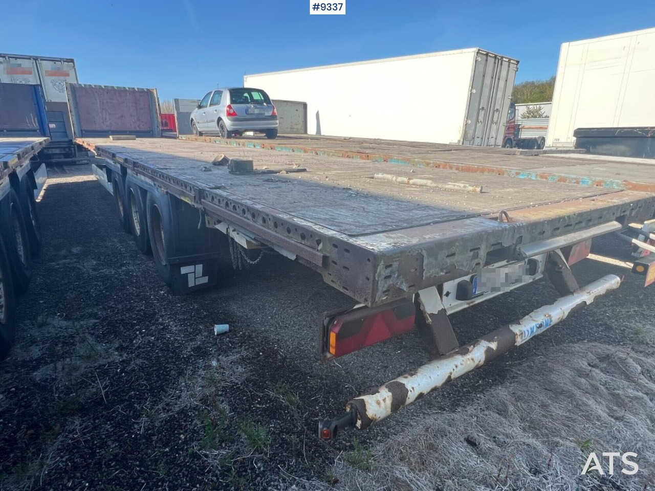 Trailer - KRONE SD PROFI-LINER - Platvorm/ Madelpoolhaagis: pilt 2 Trailer - KRONE SD PROFI-LINER - Platvorm/ Madelpoolhaagis: pilt 2