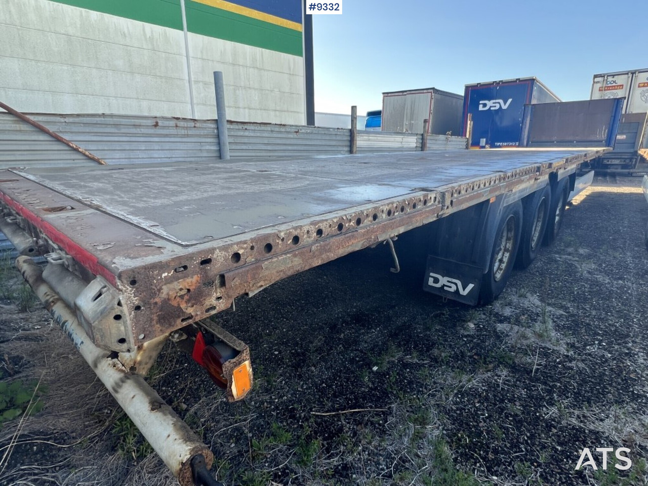 Trailer KRONE SD open flatbed - Platvorm/ Madelpoolhaagis: pilt 3 Trailer KRONE SD open flatbed - Platvorm/ Madelpoolhaagis: pilt 3