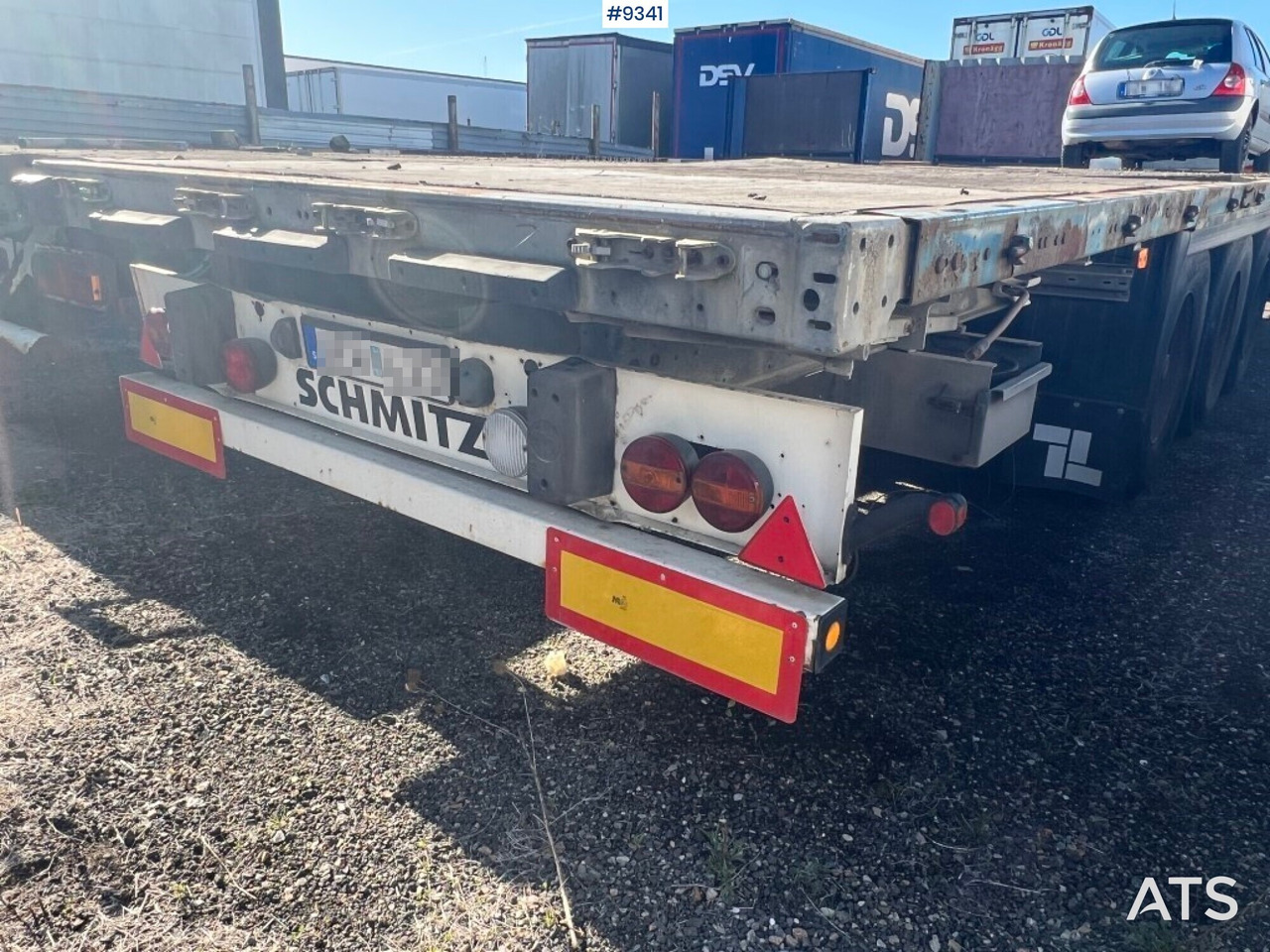 Trailer with open flatbed - SCHMITZ S01 SCS24/L13,62 - Platvorm/ Madelpoolhaagis: pilt 2 Trailer with open flatbed - SCHMITZ S01 SCS24/L13,62 - Platvorm/ Madelpoolhaagis: pilt 2