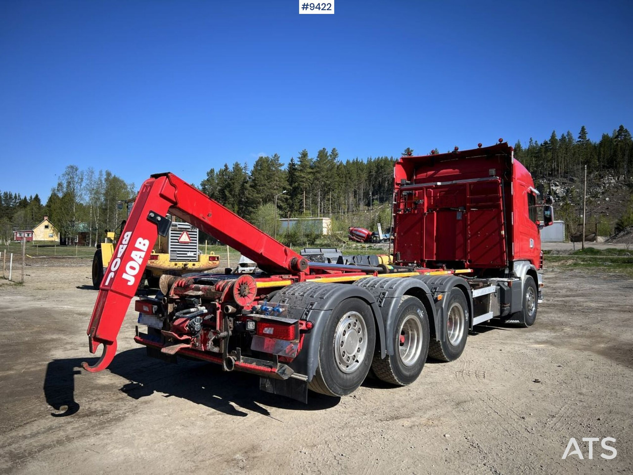 Tridem Hooklift Truck Scania G490 with plow brackets - Konkstõstukiga veoauto: pilt 3 Tridem Hooklift Truck Scania G490 with plow brackets - Konkstõstukiga veoauto: pilt 3