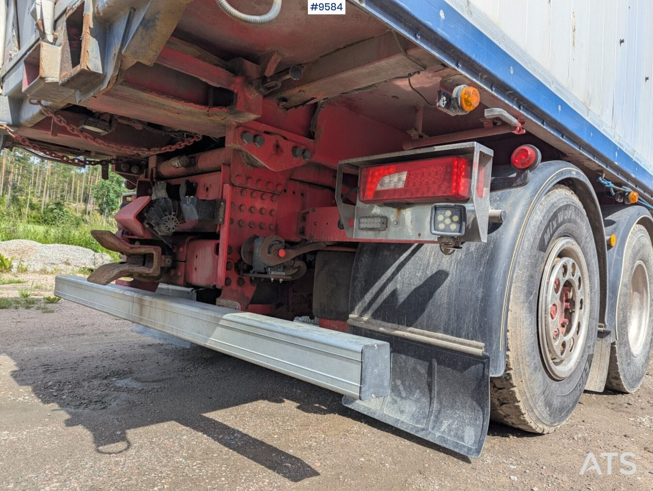 Kasti veoauto Truck / Grain truck Scania R580 6X2: pilt 12