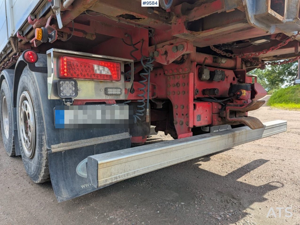 Kasti veoauto Truck / Grain truck Scania R580 6X2: pilt 11