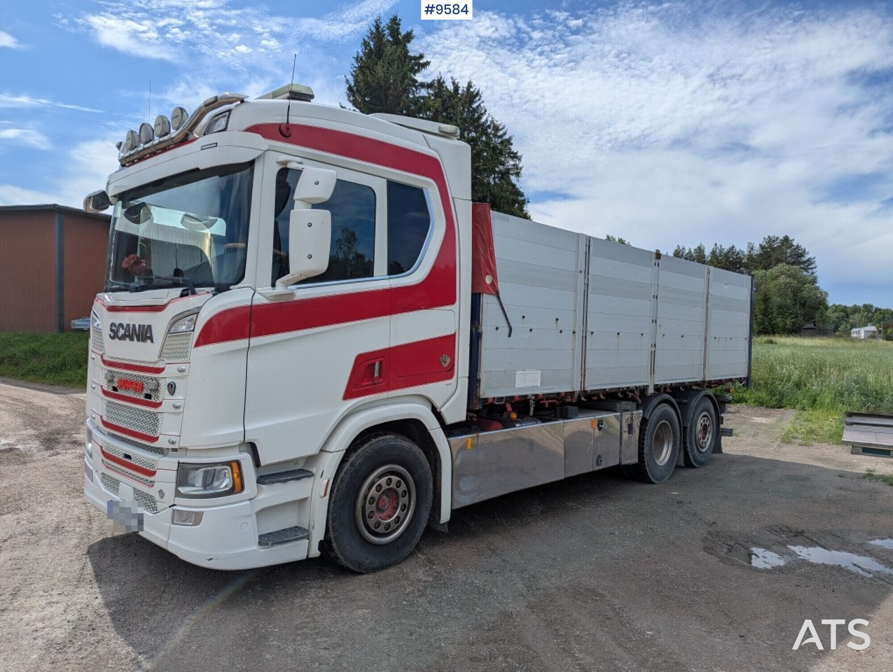 Truck / Grain truck Scania R580 6X2 - Kasti veoauto: pilt 1 Truck / Grain truck Scania R580 6X2 - Kasti veoauto: pilt 1