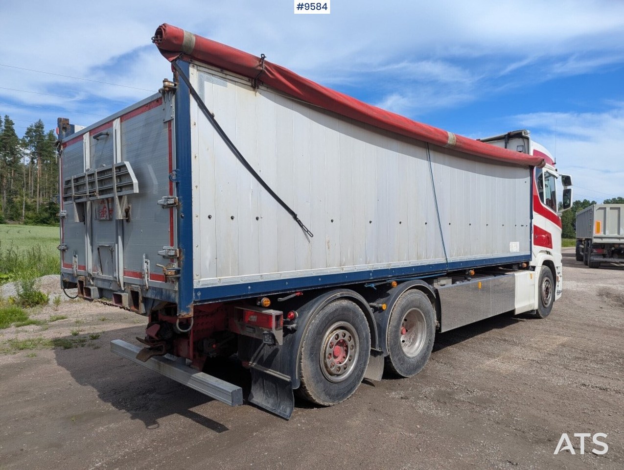 Truck / Grain truck Scania R580 6X2 - Kasti veoauto: pilt 5 Truck / Grain truck Scania R580 6X2 - Kasti veoauto: pilt 5