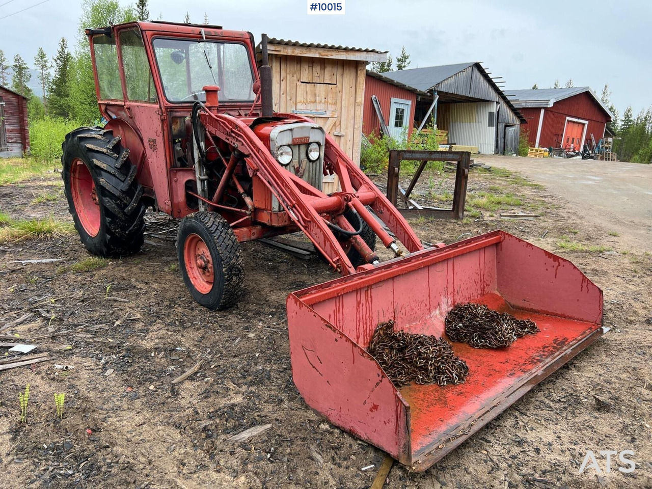 VALMET 565 Tractor with bucket (VIDEO) - Traktor: pilt 4 VALMET 565 Tractor with bucket (VIDEO) - Traktor: pilt 4