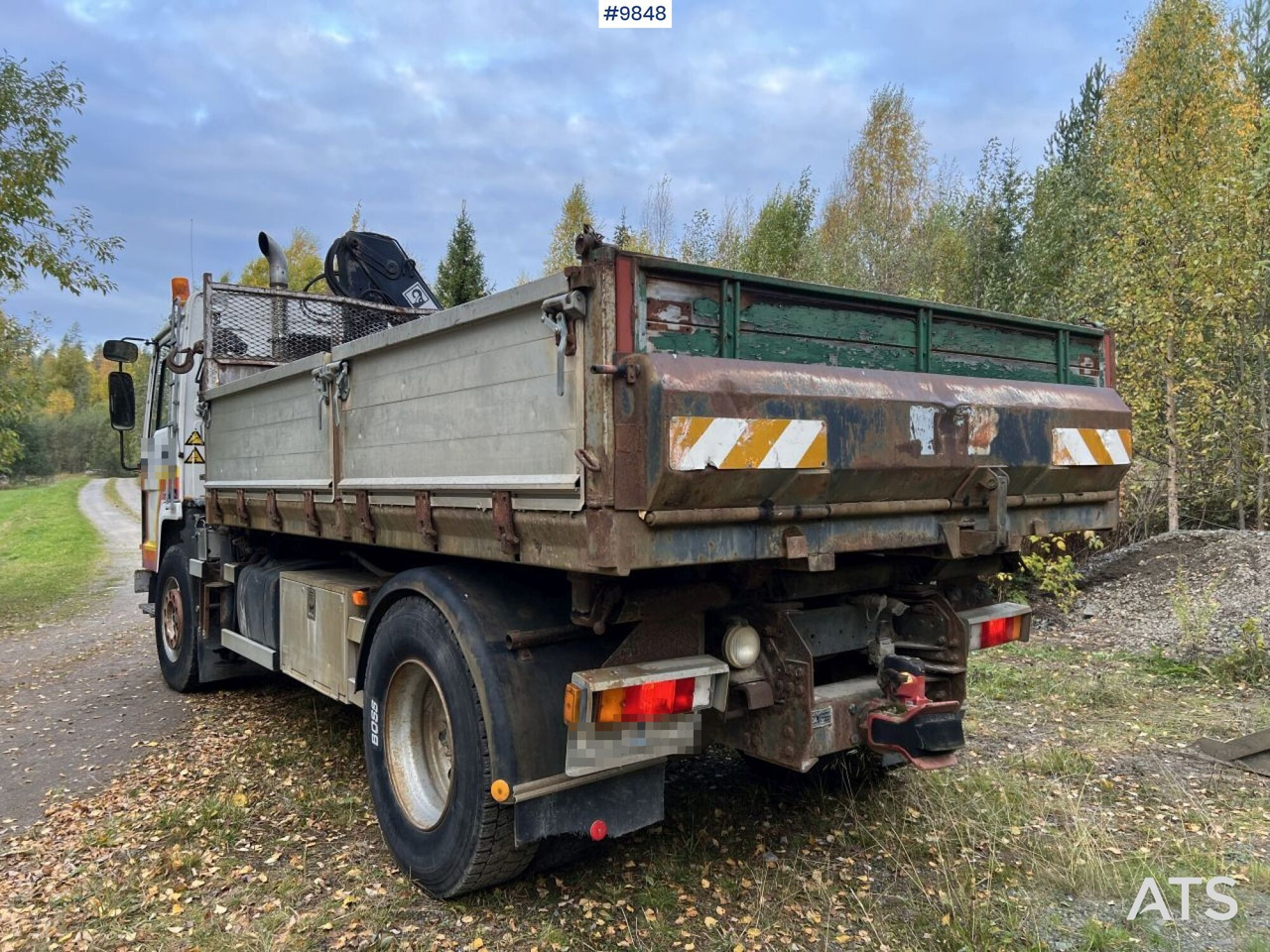 VOLVO FL7 4X2 Crane truck/Dump truck with Hiab071 crane - Kallurauto, Kraanaga veoauto: pilt 5 VOLVO FL7 4X2 Crane truck/Dump truck with Hiab071 crane - Kallurauto, Kraanaga veoauto: pilt 5