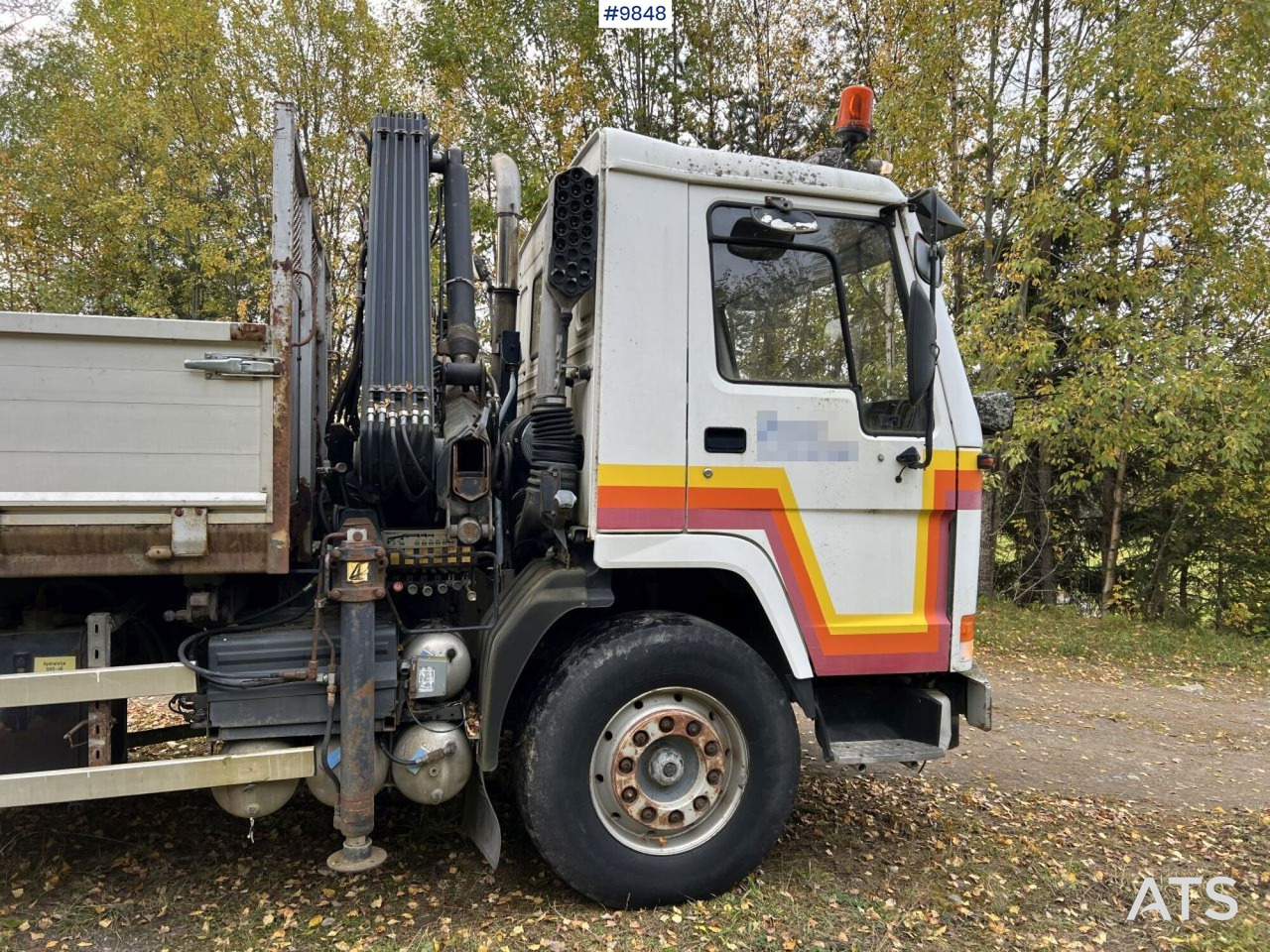 VOLVO FL7 4X2 Crane truck/Dump truck with Hiab071 crane - Kallurauto, Kraanaga veoauto: pilt 4 VOLVO FL7 4X2 Crane truck/Dump truck with Hiab071 crane - Kallurauto, Kraanaga veoauto: pilt 4