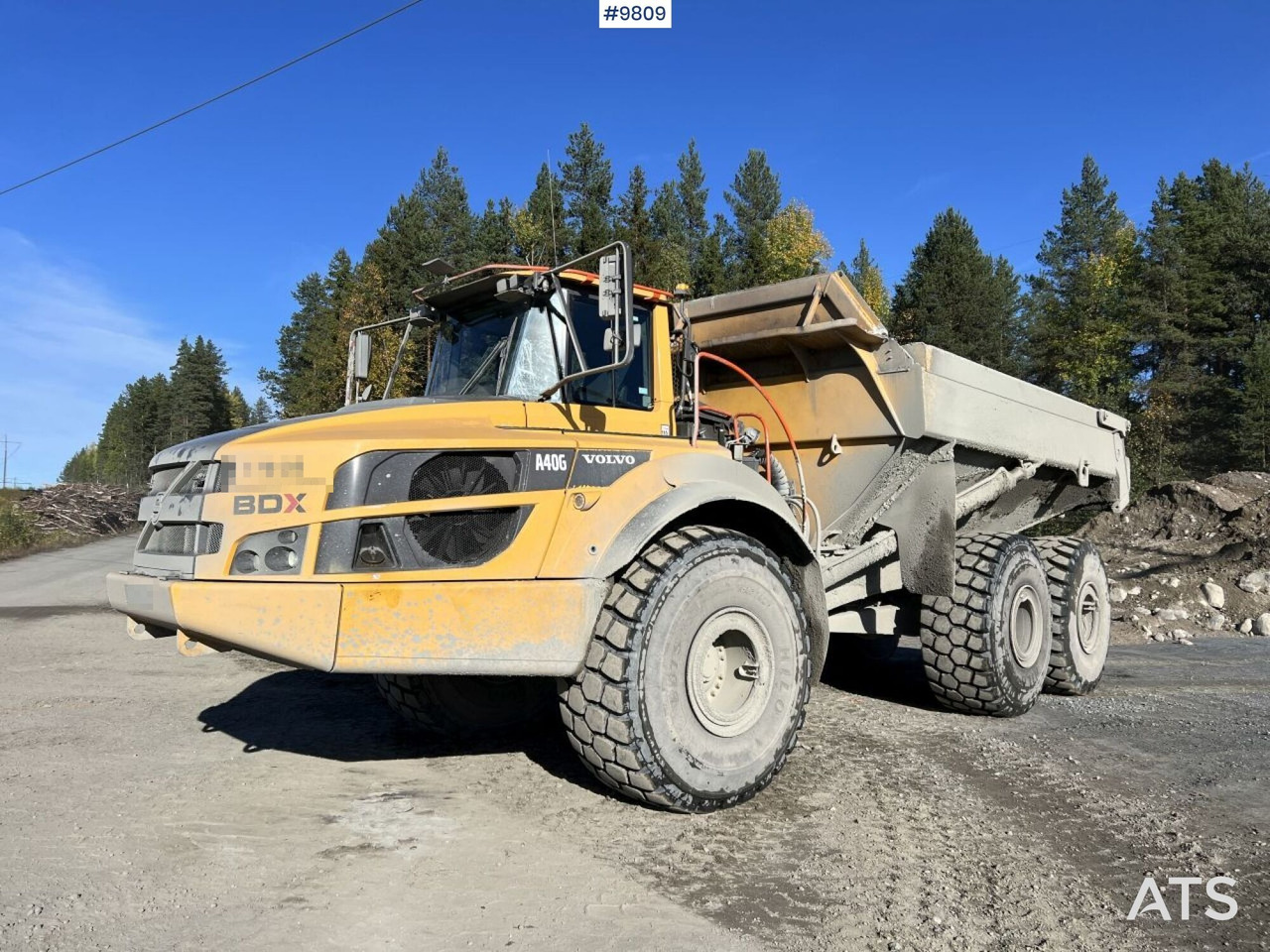 Volvo A40G dump truck - Liigendkallur: pilt 2 Volvo A40G dump truck - Liigendkallur: pilt 2