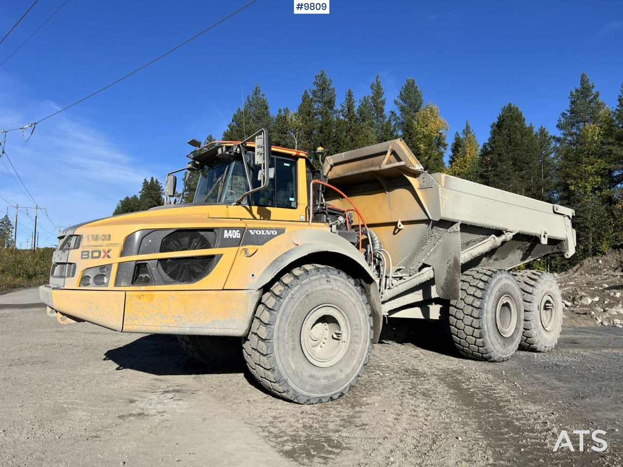 Volvo A40G dump truck - Liigendkallur: pilt 1 Volvo A40G dump truck - Liigendkallur: pilt 1