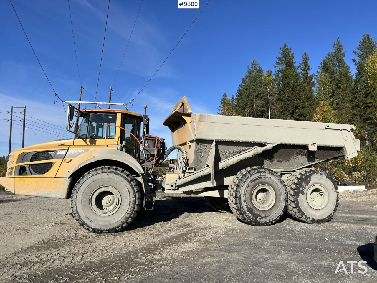 Volvo A40G dump truck - Liigendkallur: pilt 3 Volvo A40G dump truck - Liigendkallur: pilt 3