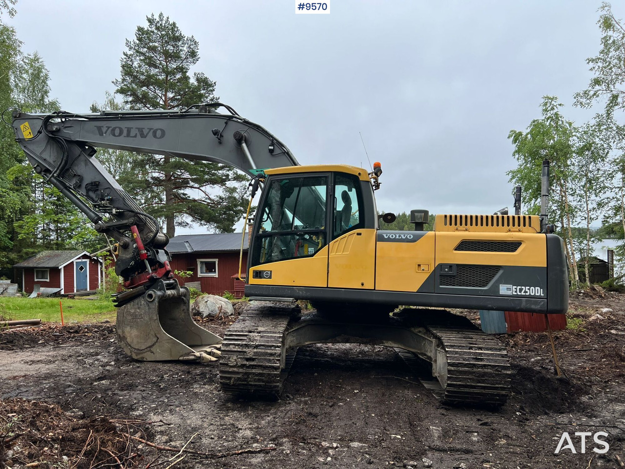 Volvo EC 250 DL grävsystem, rotor och planerskopa - Lintekskavaator: pilt 1 Volvo EC 250 DL grävsystem, rotor och planerskopa - Lintekskavaator: pilt 1
