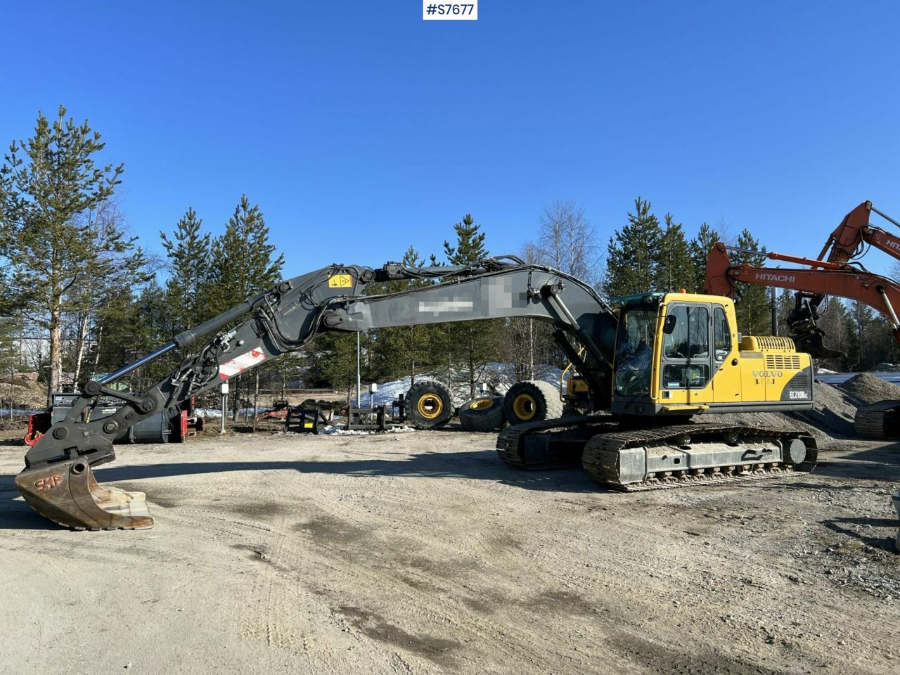 Volvo EC210 BLC Excavator with digging system - Ekskavaator: pilt 1 Volvo EC210 BLC Excavator with digging system - Ekskavaator: pilt 1