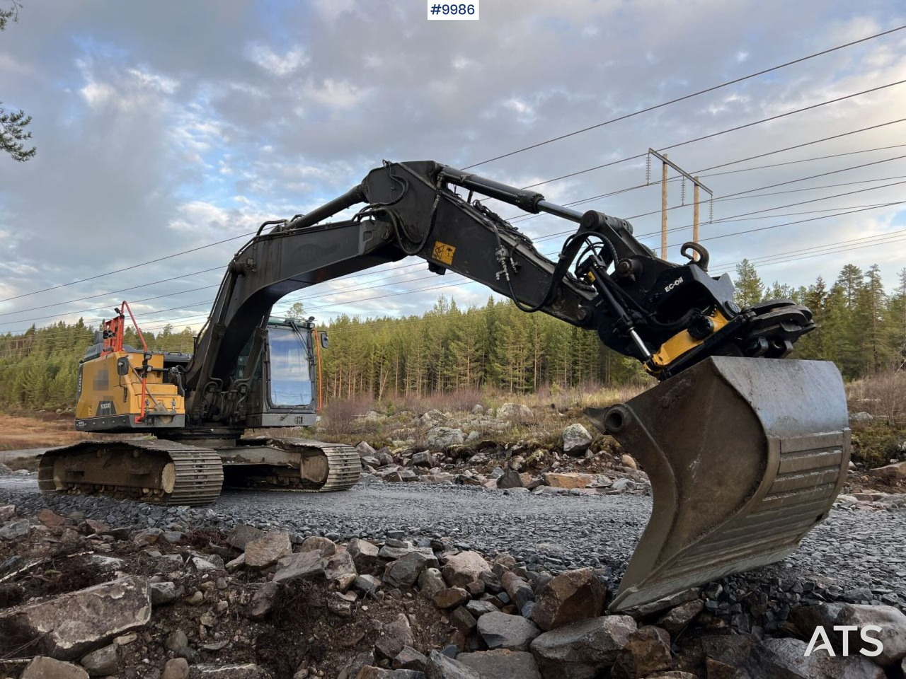 Volvo EC250EL Excavator with MOBA Excavation System, Rotor, and Bucket - Lintekskavaator: pilt 4 Volvo EC250EL Excavator with MOBA Excavation System, Rotor, and Bucket - Lintekskavaator: pilt 4
