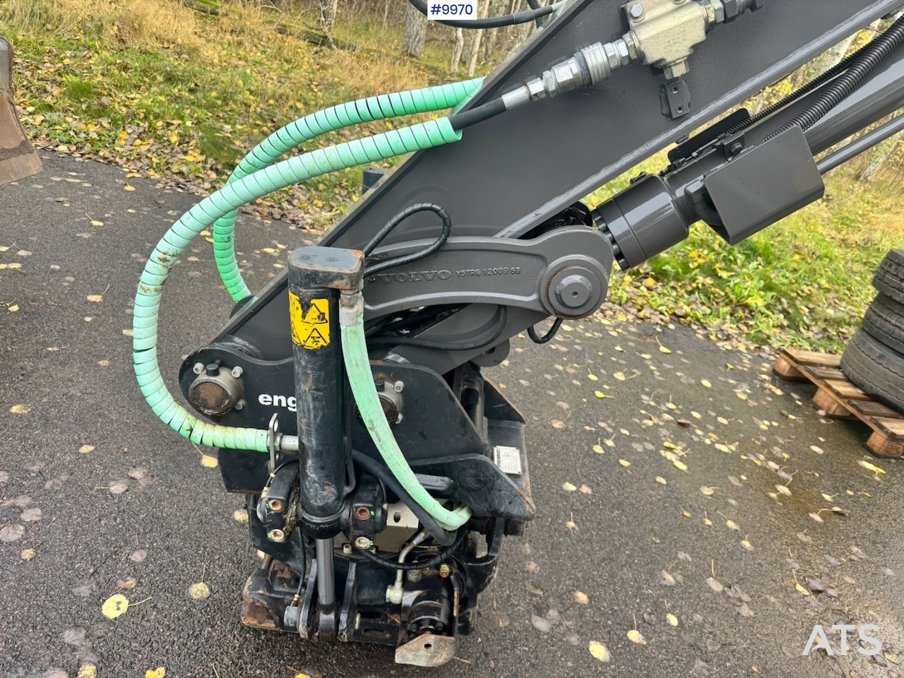 Volvo ECR88D crawler excavator with rotor tilt, 3 buckets, and ripper. 910 hours! - Lintekskavaator: pilt 4 Volvo ECR88D crawler excavator with rotor tilt, 3 buckets, and ripper. 910 hours! - Lintekskavaator: pilt 4