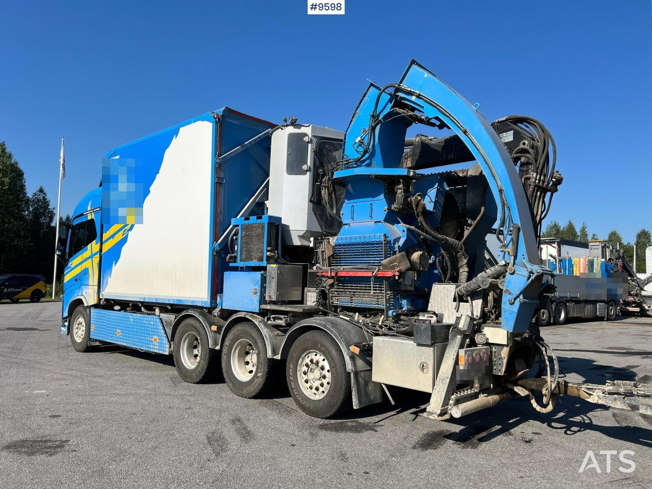Volvo FH16 8*4 Bruks wood chipper - Kallurauto, Kraanaga veoauto: pilt 4 Volvo FH16 8*4 Bruks wood chipper - Kallurauto, Kraanaga veoauto: pilt 4