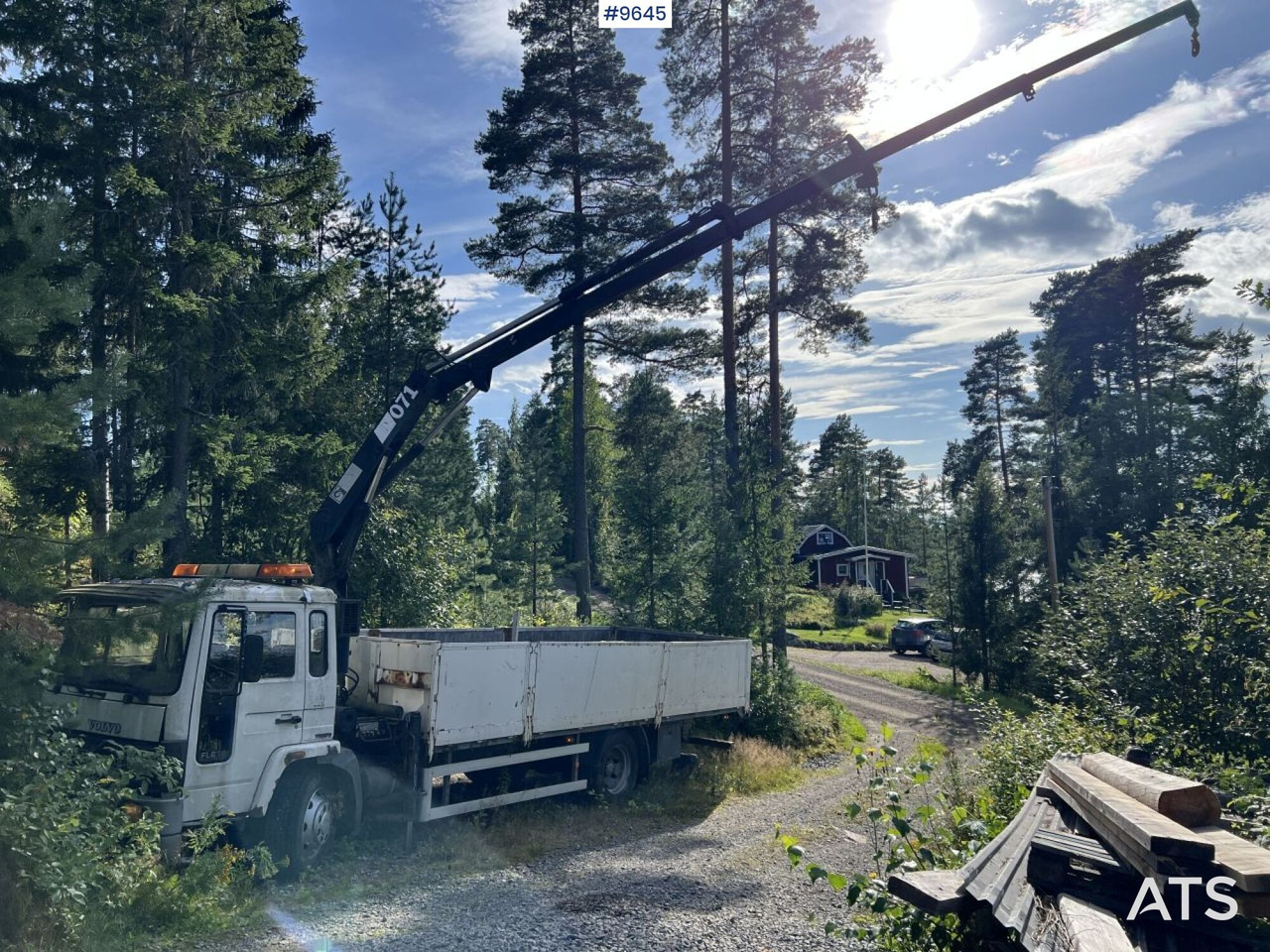 Volvo FL 614 4X2 Crane truck Repair object (VIDEO) - Madelveok/ Platvormveok, Kraanaga veoauto: pilt 1 Volvo FL 614 4X2 Crane truck Repair object (VIDEO) - Madelveok/ Platvormveok, Kraanaga veoauto: pilt 1