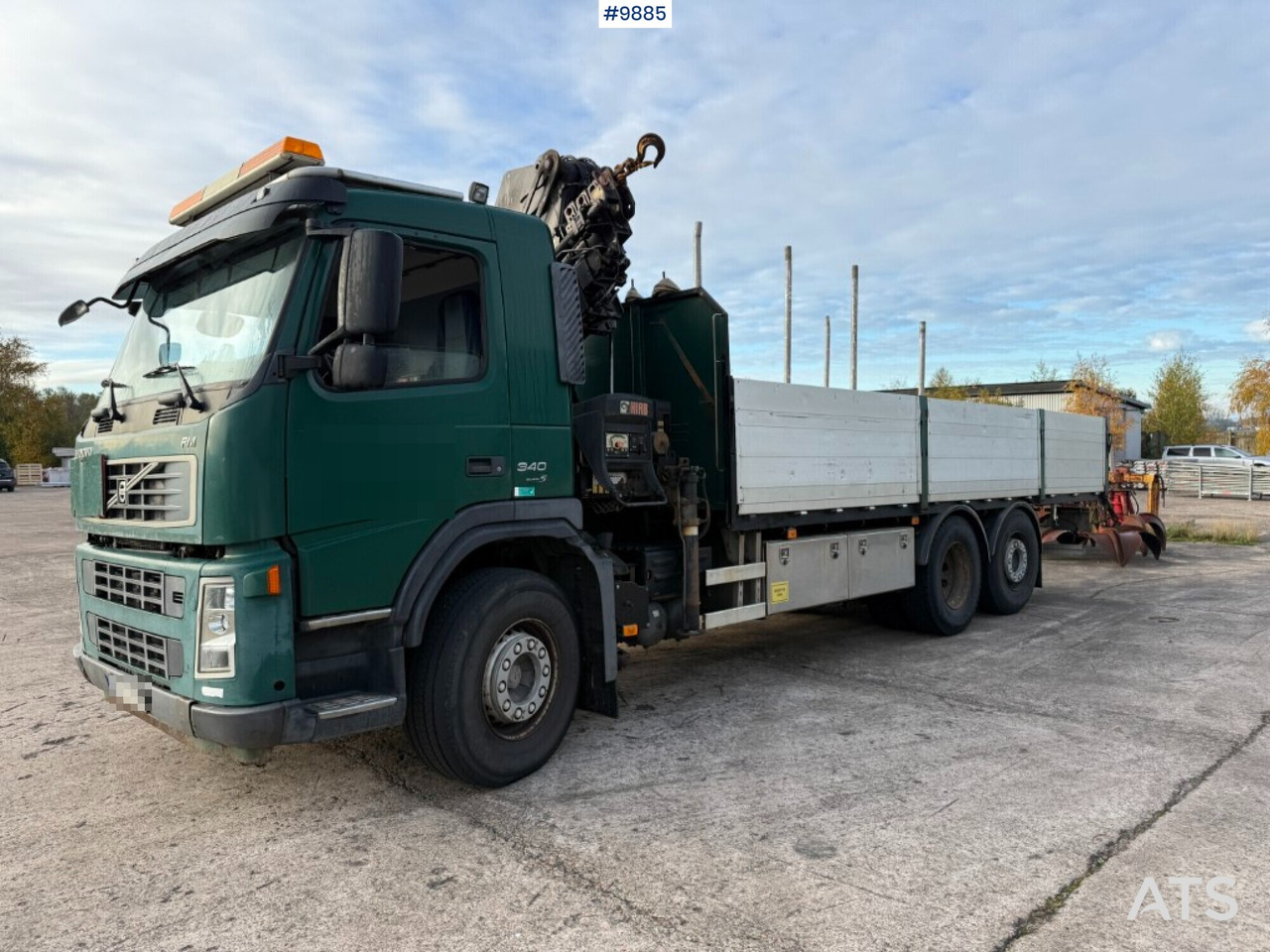 Volvo FM 340 6x2 crane truck with Hiab 220 (VIDEO) - Madelveok/ Platvormveok, Kraanaga veoauto: pilt 1 Volvo FM 340 6x2 crane truck with Hiab 220 (VIDEO) - Madelveok/ Platvormveok, Kraanaga veoauto: pilt 1
