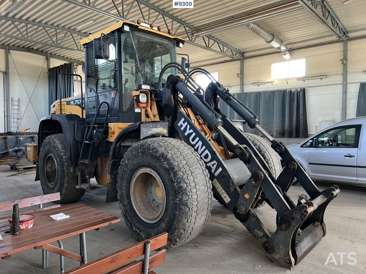 Wheel Loader Hyundai HL757TM-9 - Rataslaadur: pilt 3 Wheel Loader Hyundai HL757TM-9 - Rataslaadur: pilt 3